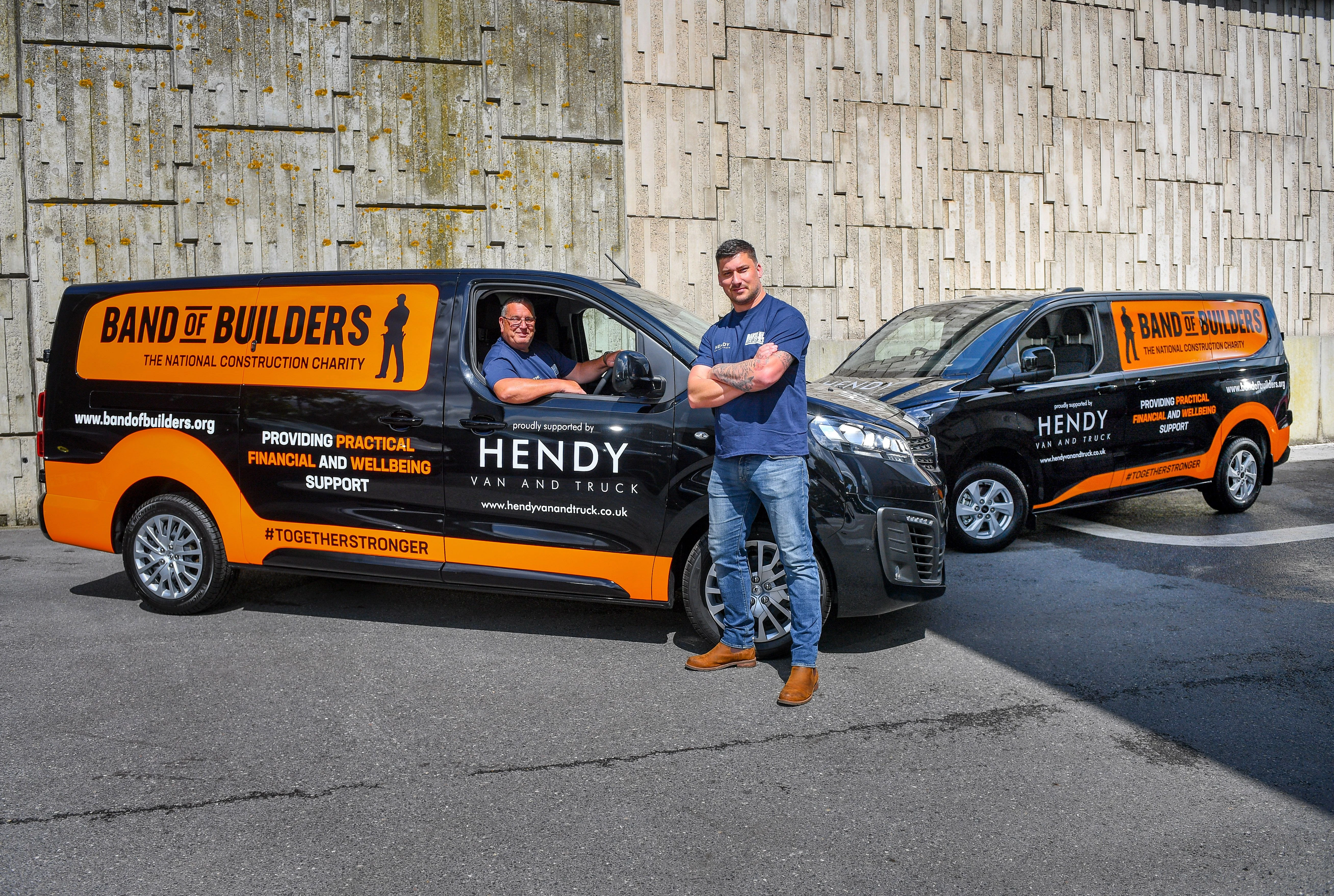 Hendy Van and Truck builds partnership with construction charity